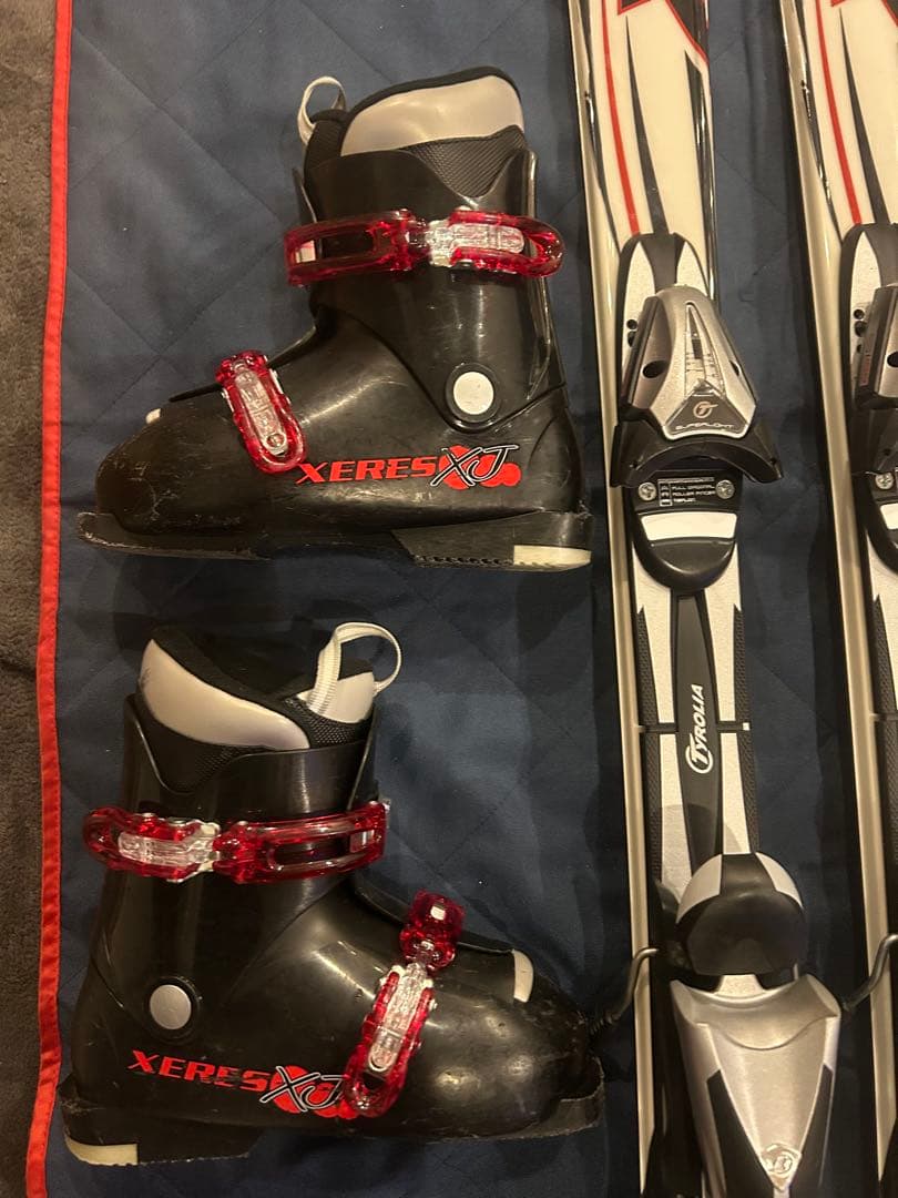 チ*マ様 125 135 子供 スキーセット ジュニア スキー