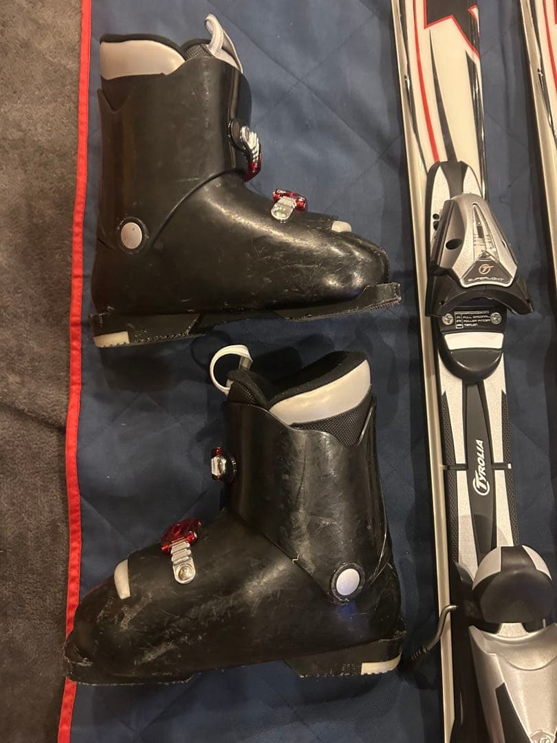 チ*マ様 125 135 子供 スキーセット ジュニア スキー