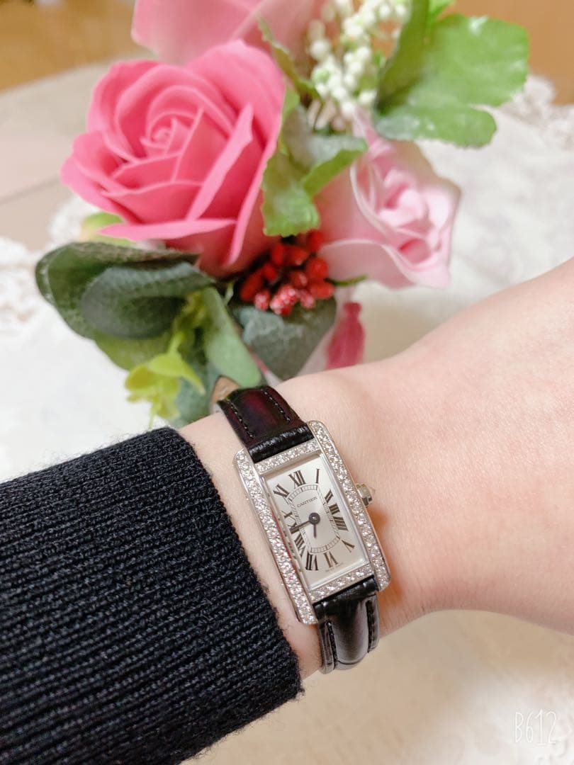 Cartier 腕時計 タンクアメリカンミニ