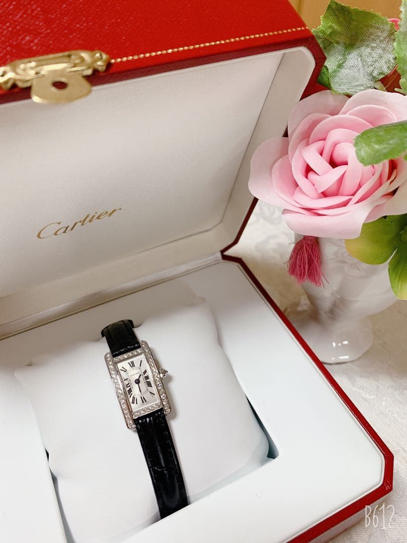 Cartier 腕時計 タンクアメリカンミニ