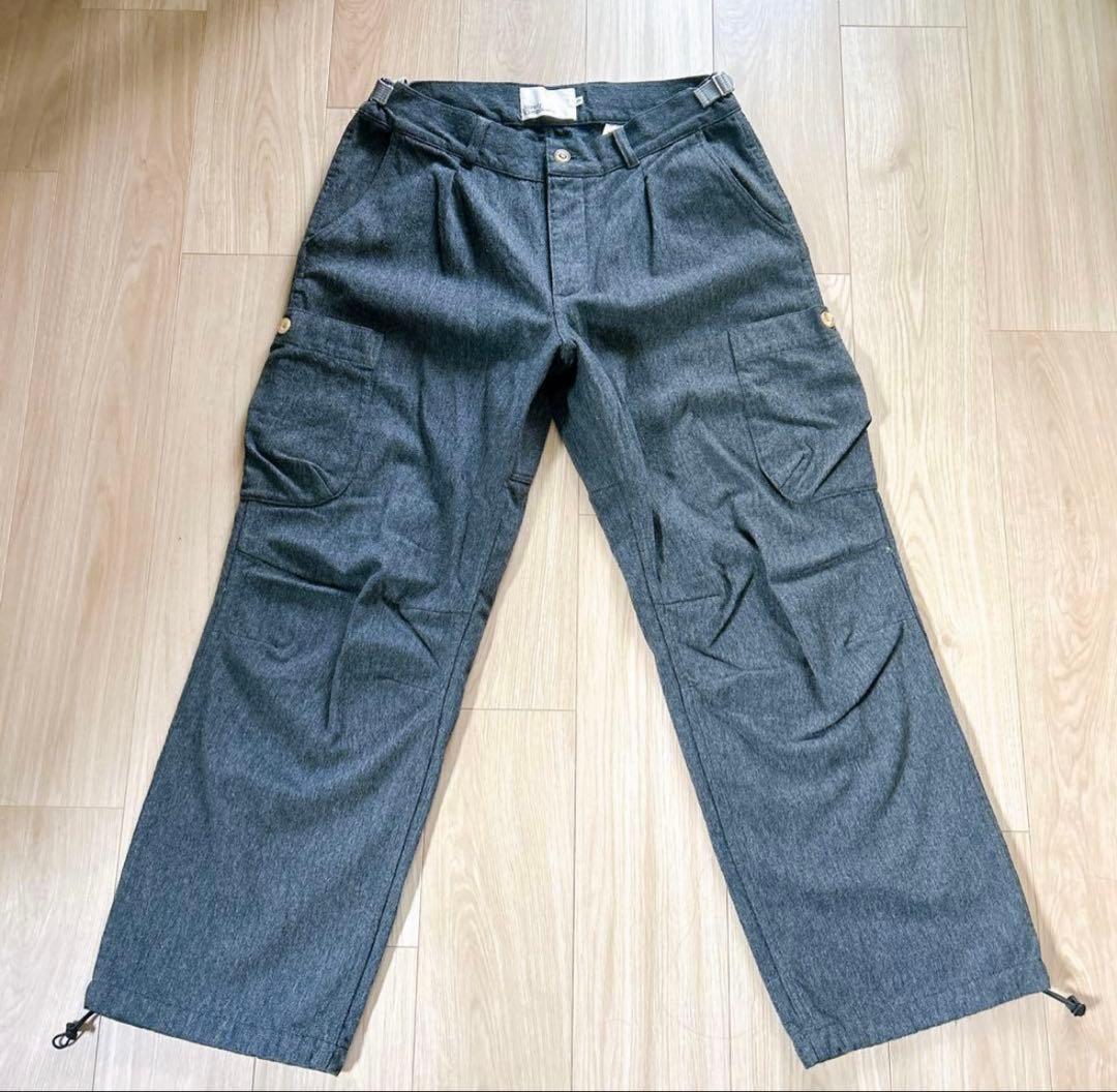 パンツ simply complicated wool cargo pants