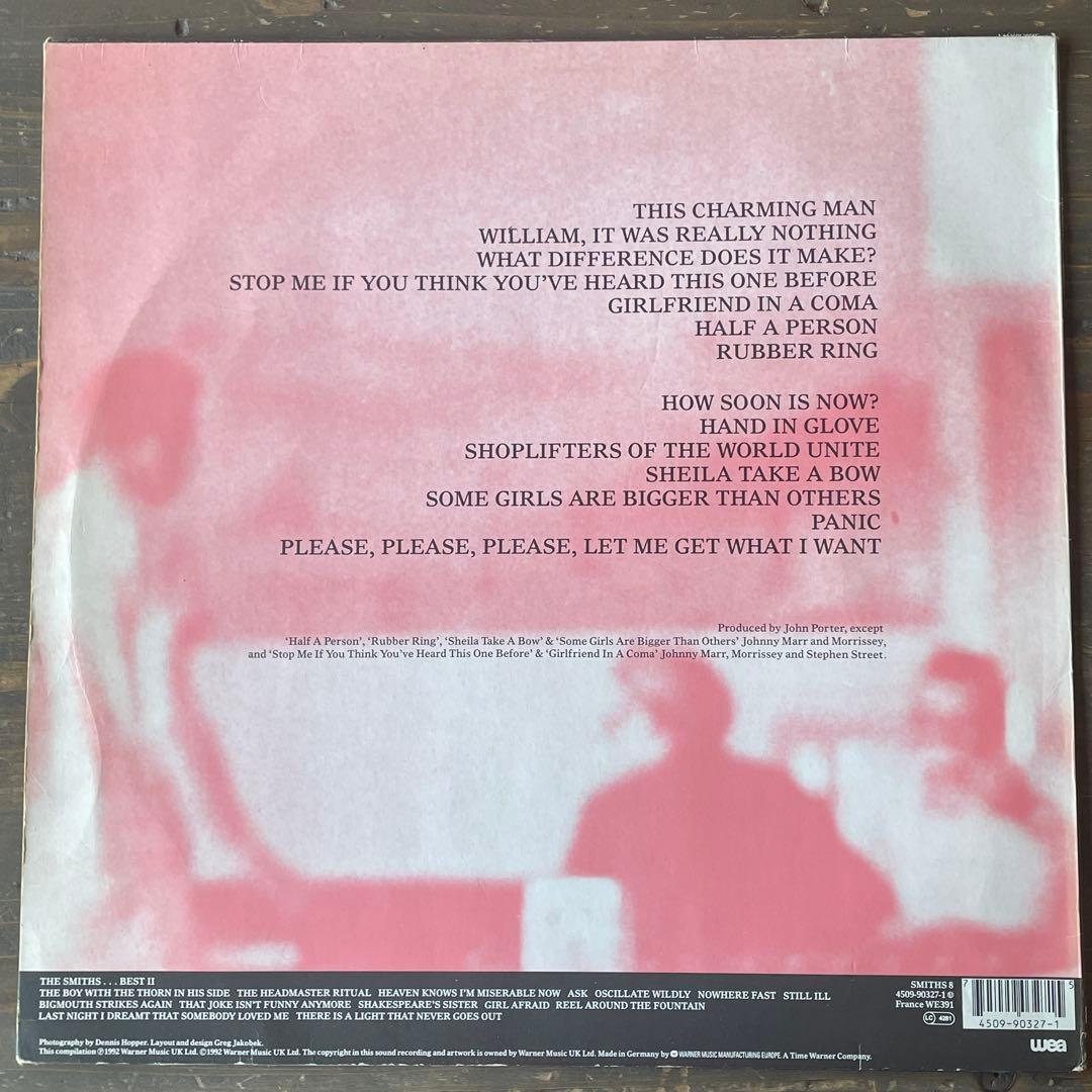 【LP】THE SMITHS / BEST...1 レコード