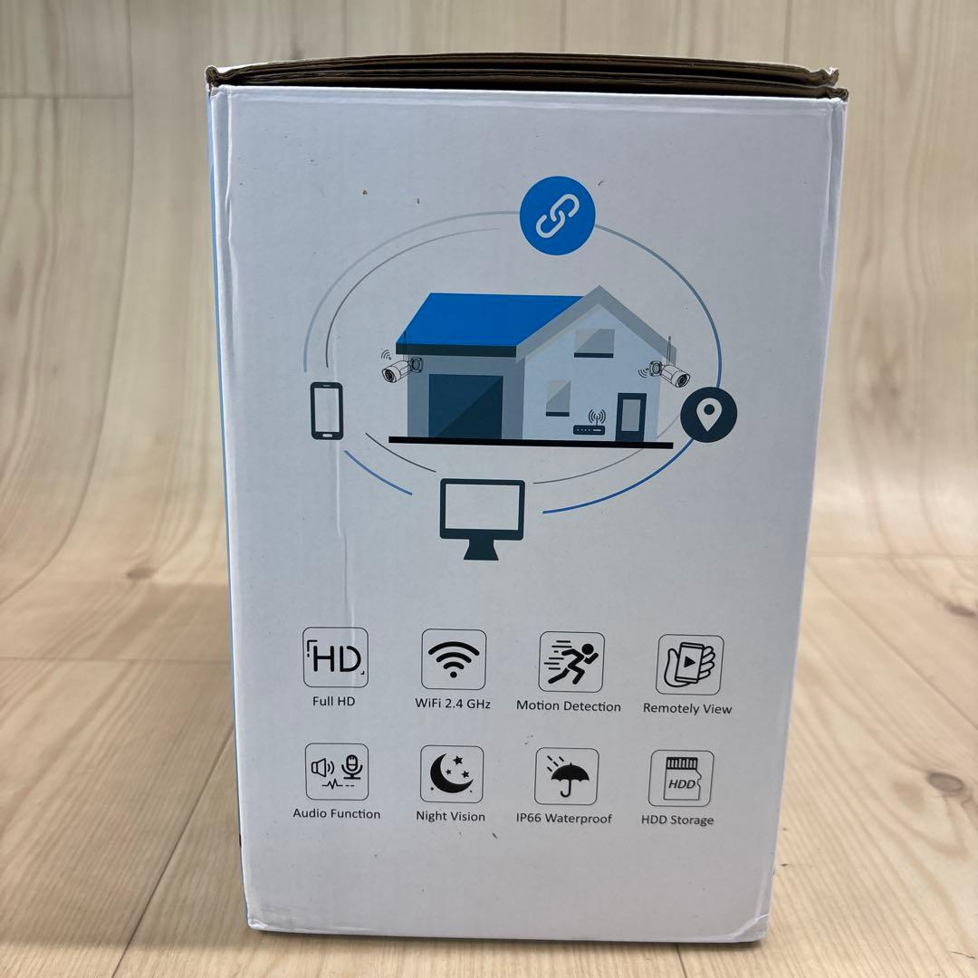 D437 HiSEEU 防犯カメラ WK-4HB613 WiFi-Pro