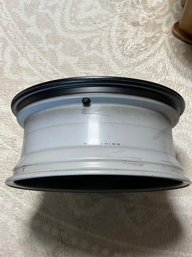 送料込　美品　ランドクルーザープラドマットブラックエディション純正ホイール4️⃣