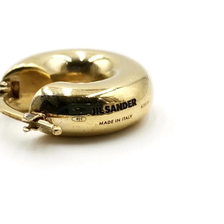 美品 ジルサンダー フープピアス 伊製 イタリア製 11-25122213
