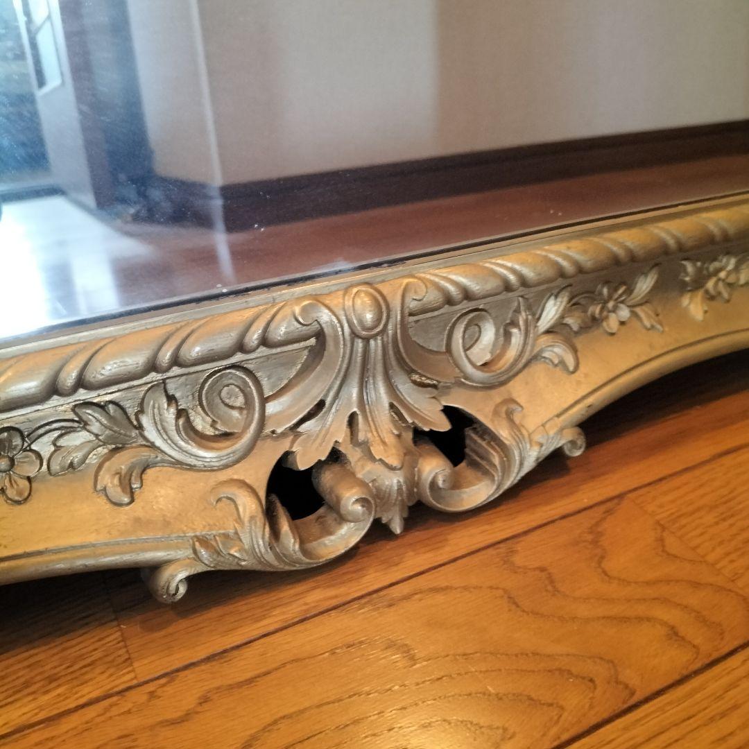 クラシック　アンティーク　壁掛け鏡　ミラー　京都