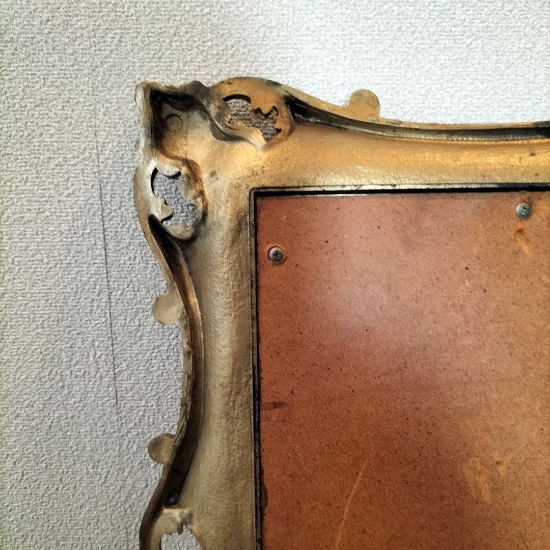 クラシック　アンティーク　壁掛け鏡　ミラー　京都