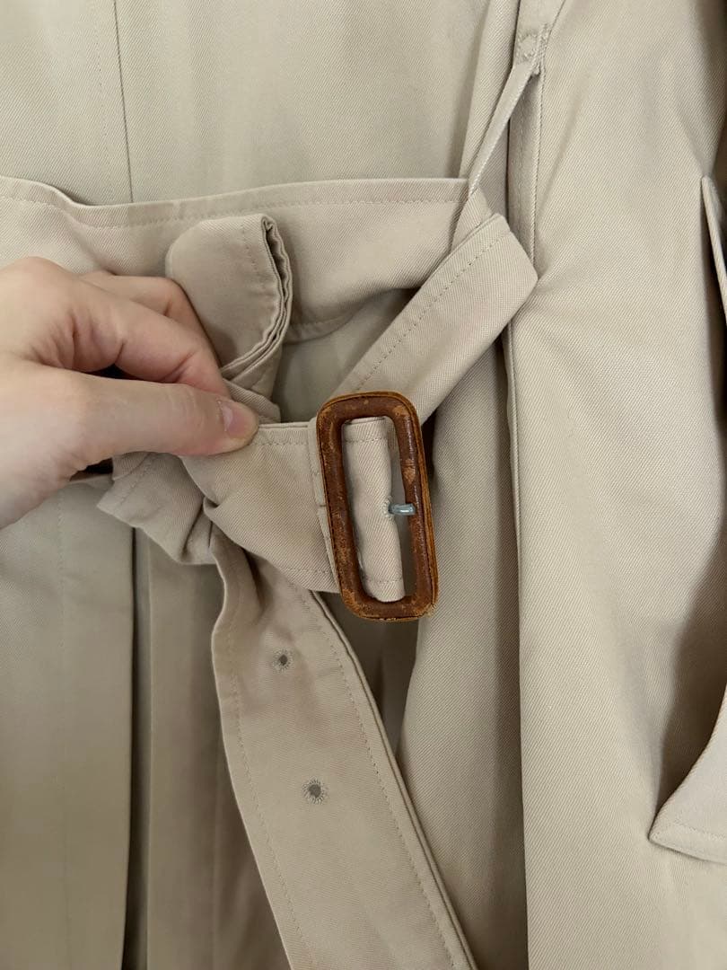 Burberry ベージュ トレンチコート チェック裏地