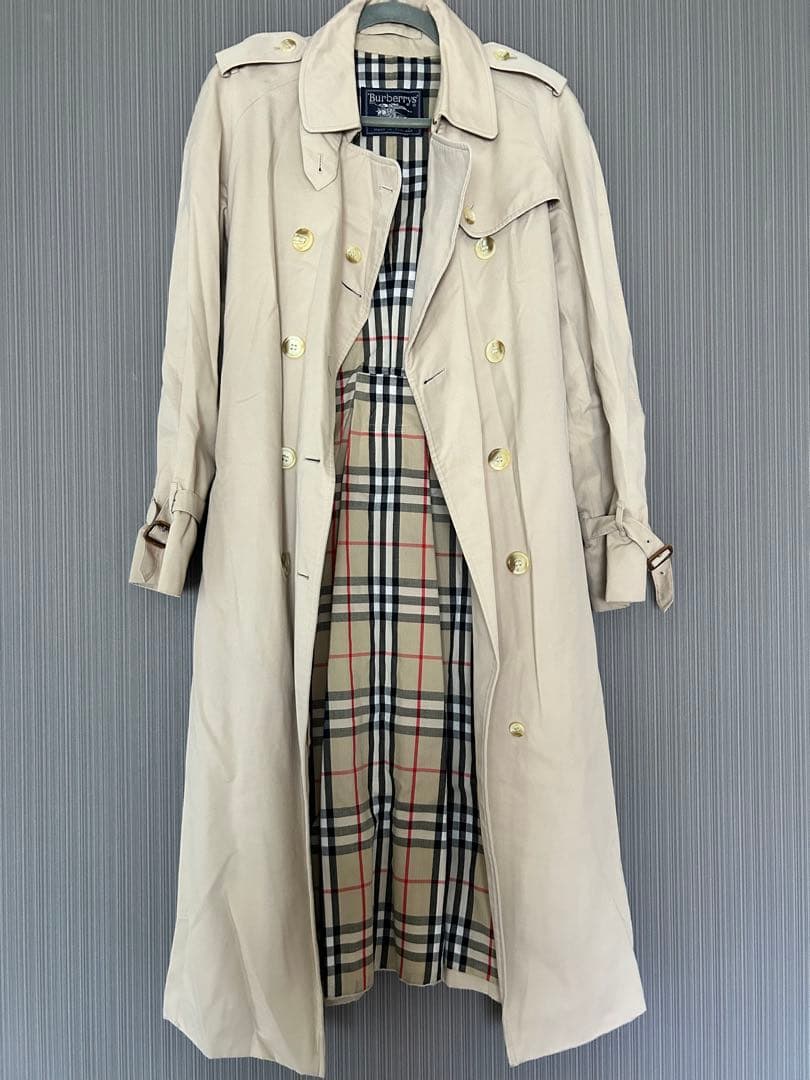 Burberry ベージュ トレンチコート チェック裏地