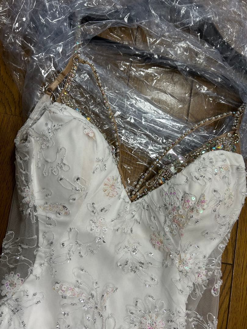 低温ANGELR ホワイト レースドレス Sサイズ