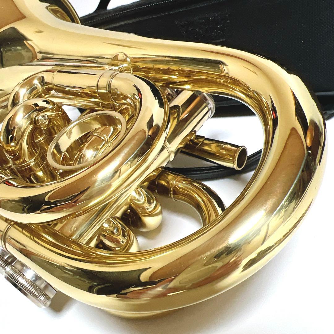 【極美品】MINERVA MPT250L ポケットトランペット　管楽器　吹奏楽