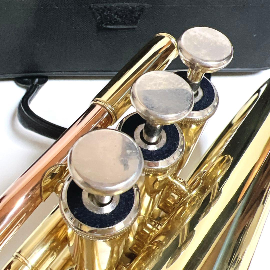 【極美品】MINERVA MPT250L ポケットトランペット　管楽器　吹奏楽