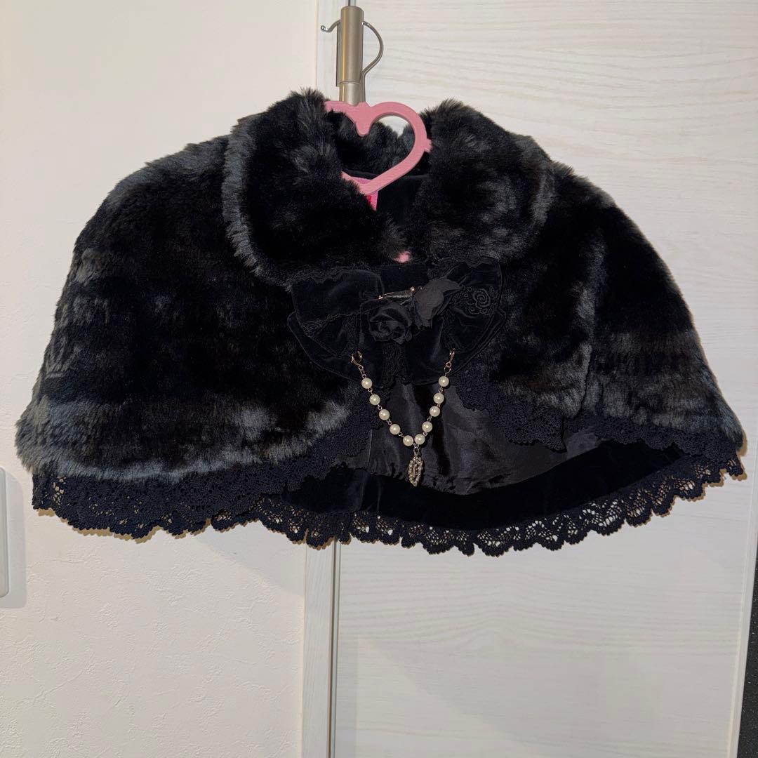 Baby, the Stars Shine Bright ロゴファーケープ