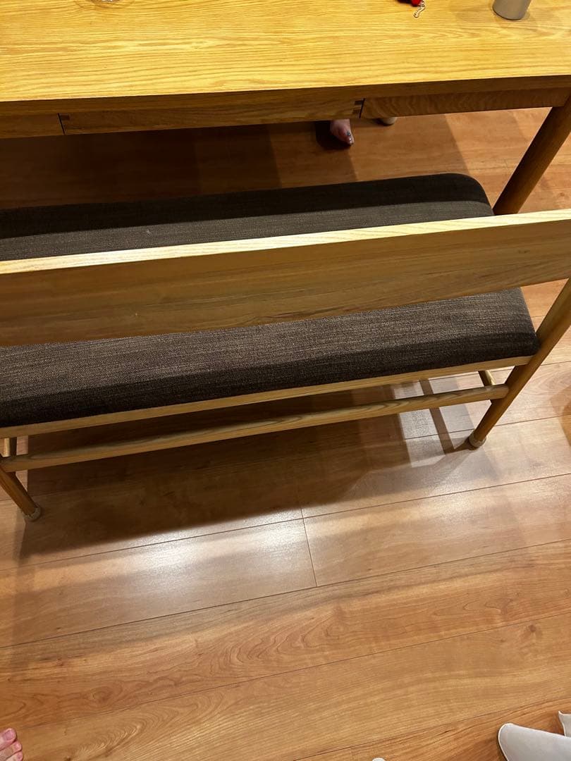 unico SIGNE(シグネ) ベンチバックレスト　ブラウン