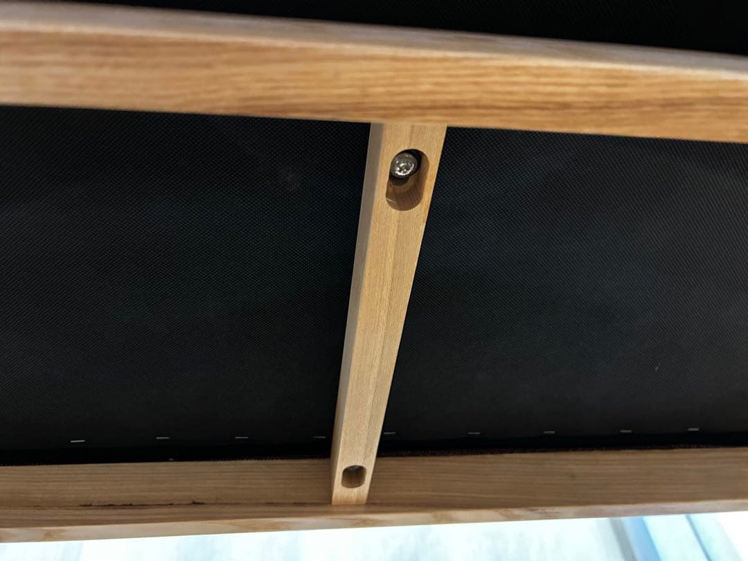 unico SIGNE(シグネ) ベンチバックレスト　ブラウン