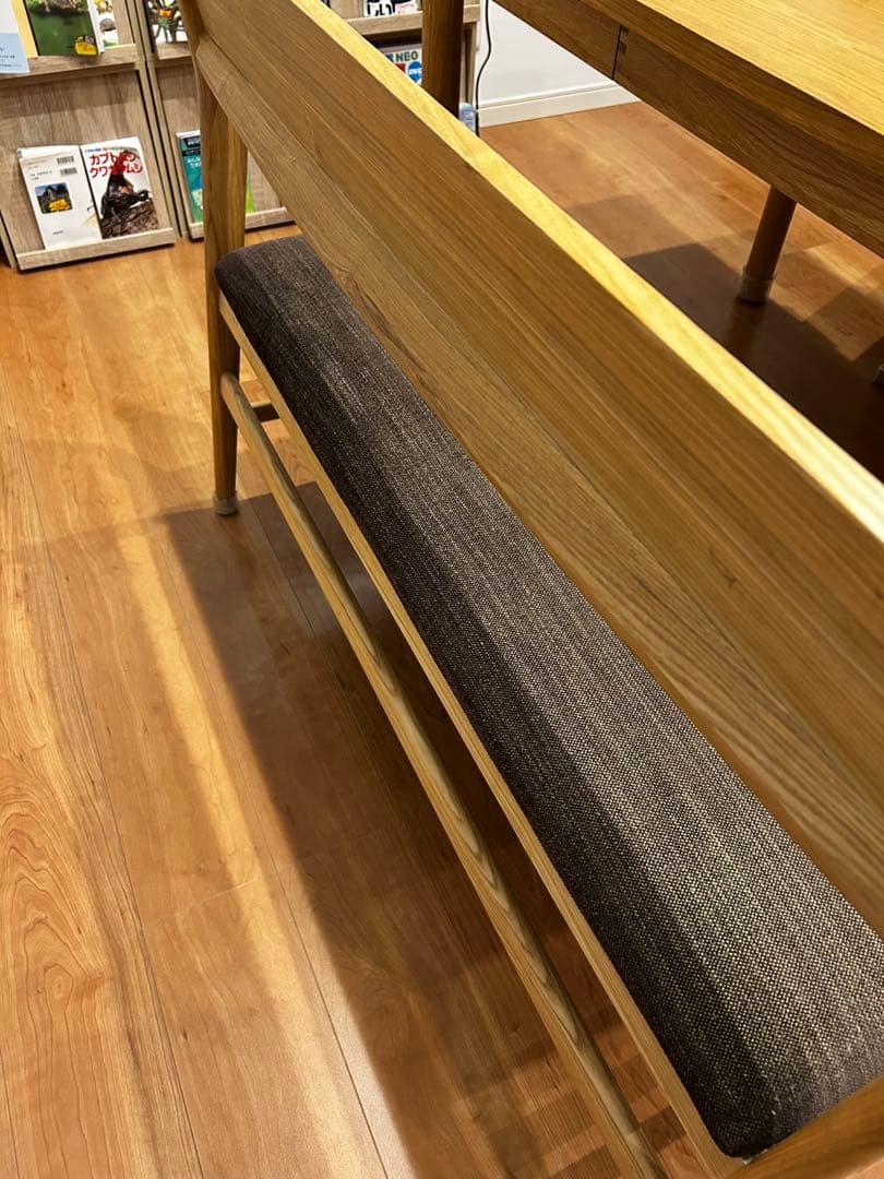 unico SIGNE(シグネ) ベンチバックレスト　ブラウン