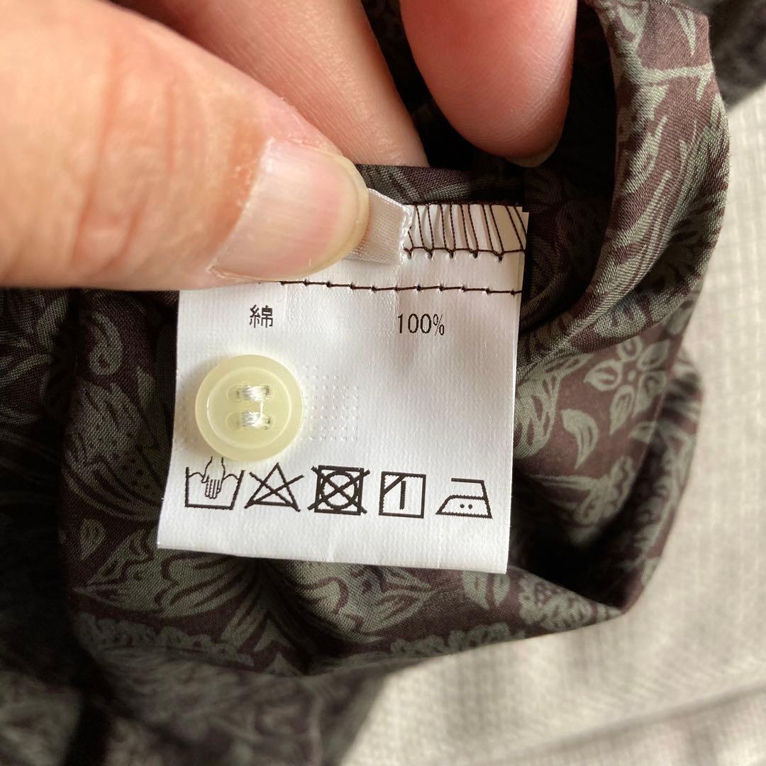 【新品　タグ付き】みなとのてんらんかい×リバティ　チュニック ロングブラウス