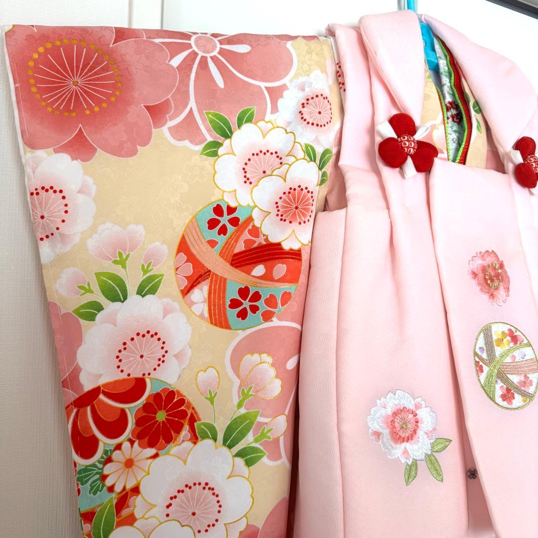 【京都花ひめブランド】七五三 被布着物セット 3歳 女の子