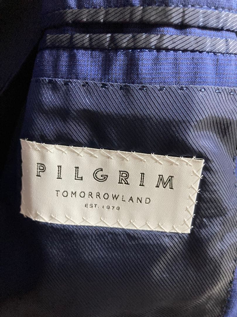 3連休限定】ゼニア AMEZING トゥモローランド スーツ 青