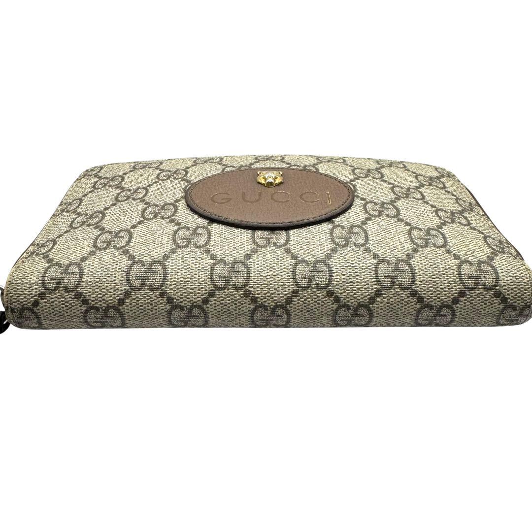 箱付きS級極美品✨GUCCI 長財布 アニマリエタイガー GGスプリーム レザー