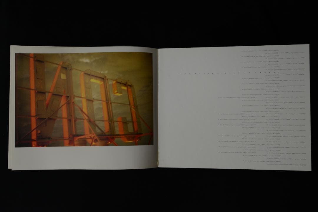 【jeff burton：untitled】限定2.000部　1998年