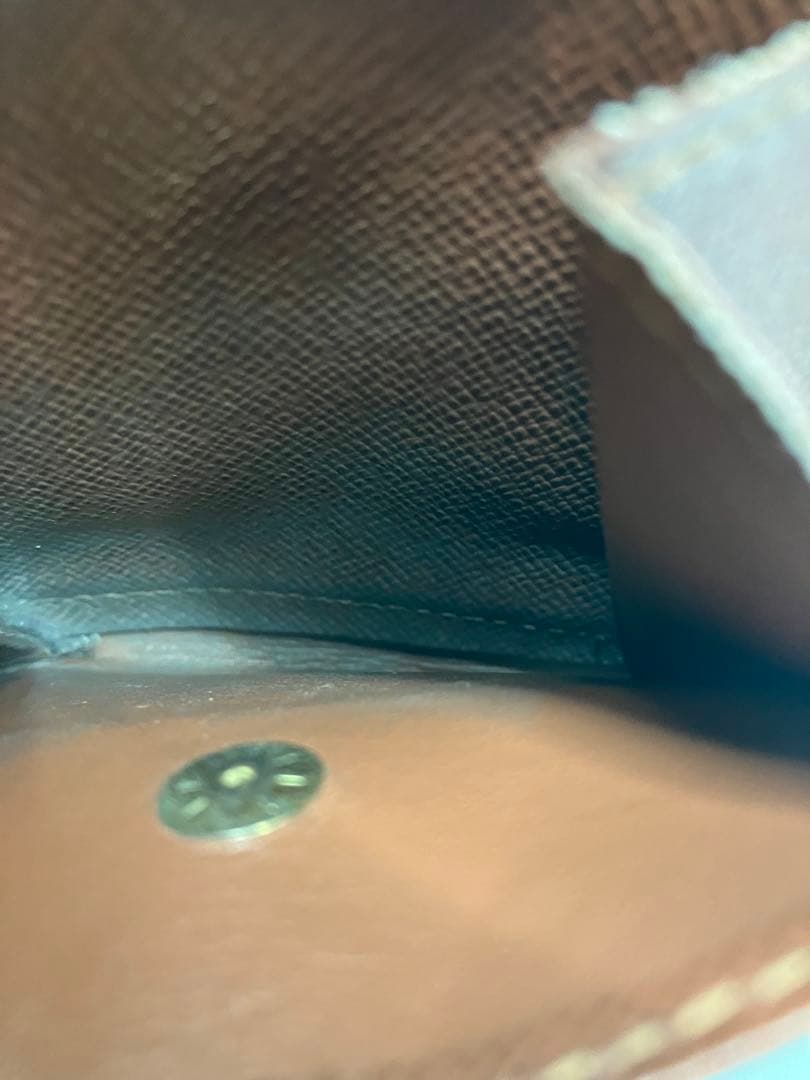 C0203)ルイヴィトン モノグラム 二つ折り財布