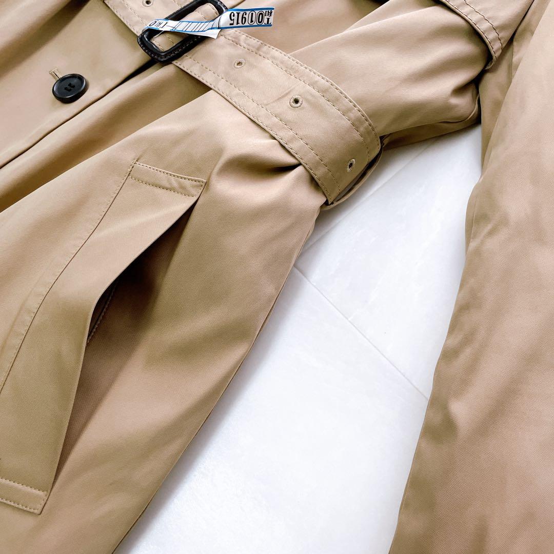 美品✨iCB アイシービー ダウンライナー付きトレンチコート ベージュ×イエロー