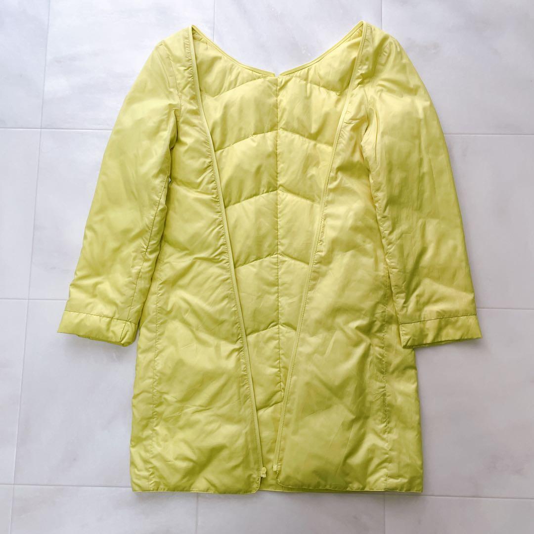 美品✨iCB アイシービー ダウンライナー付きトレンチコート ベージュ×イエロー