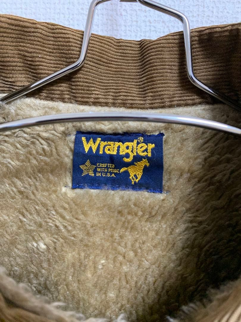 た*え様 【70~80s USA製】Wrangler boa denim jac