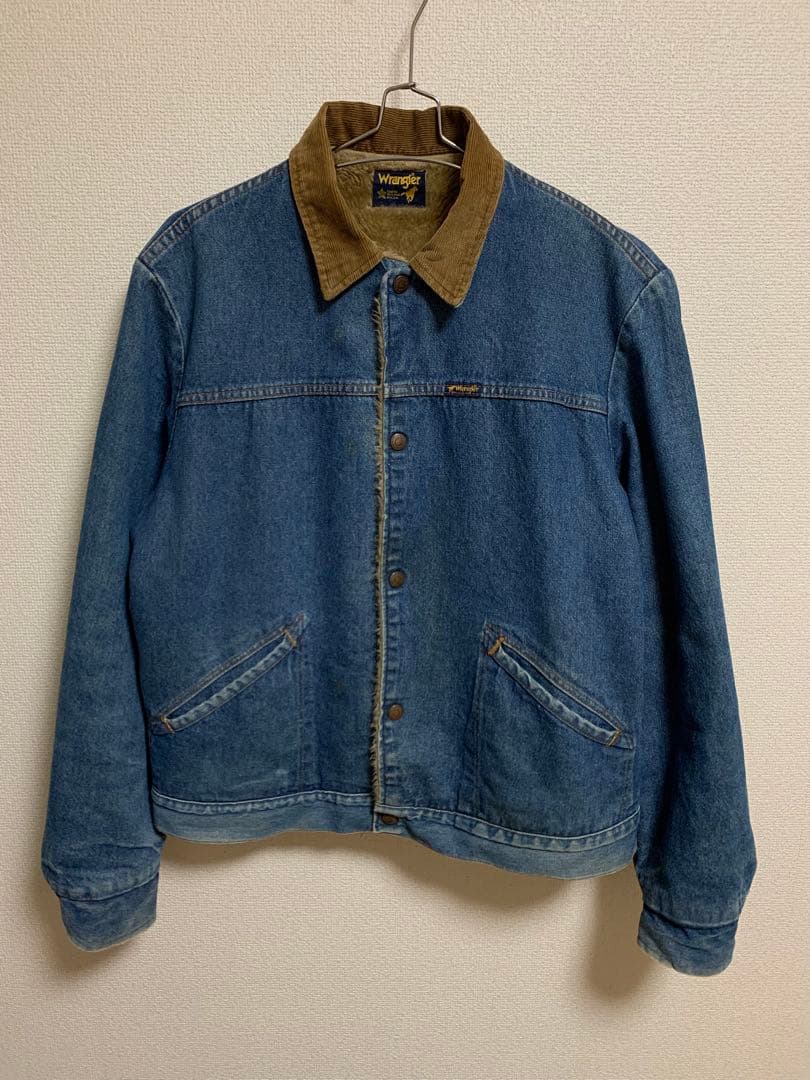 た*え様 【70~80s USA製】Wrangler boa denim jac