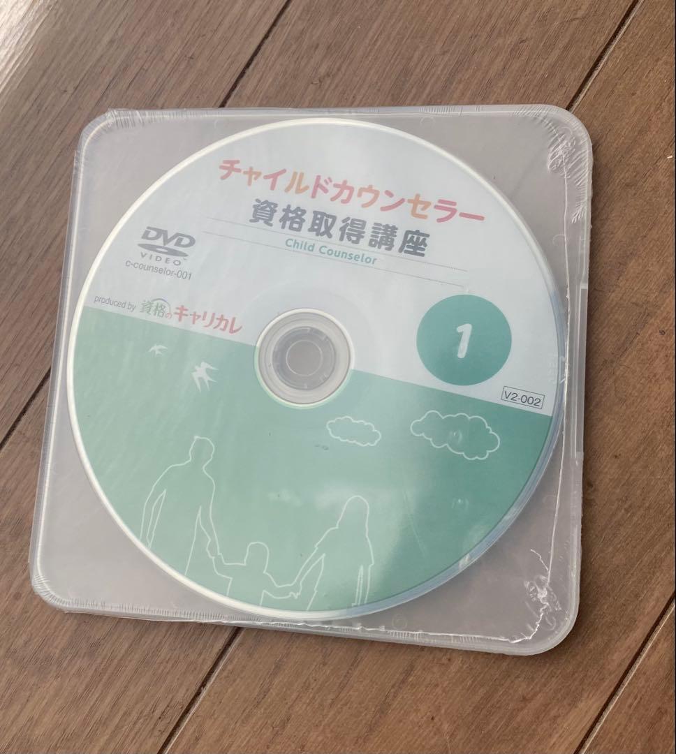 チャイルドカウンセラー 資格取得講座 テキストとDVDセット 2025