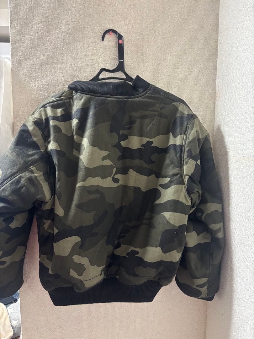 ジャケット・アウター BELVET camo reversible ma1 jacket M