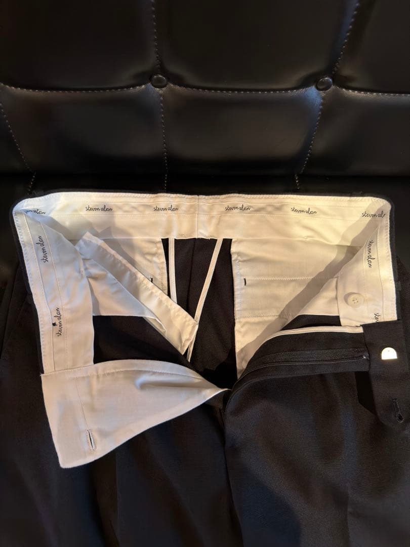 Steven Alan ツープリーツ ドレス トラウザーズ