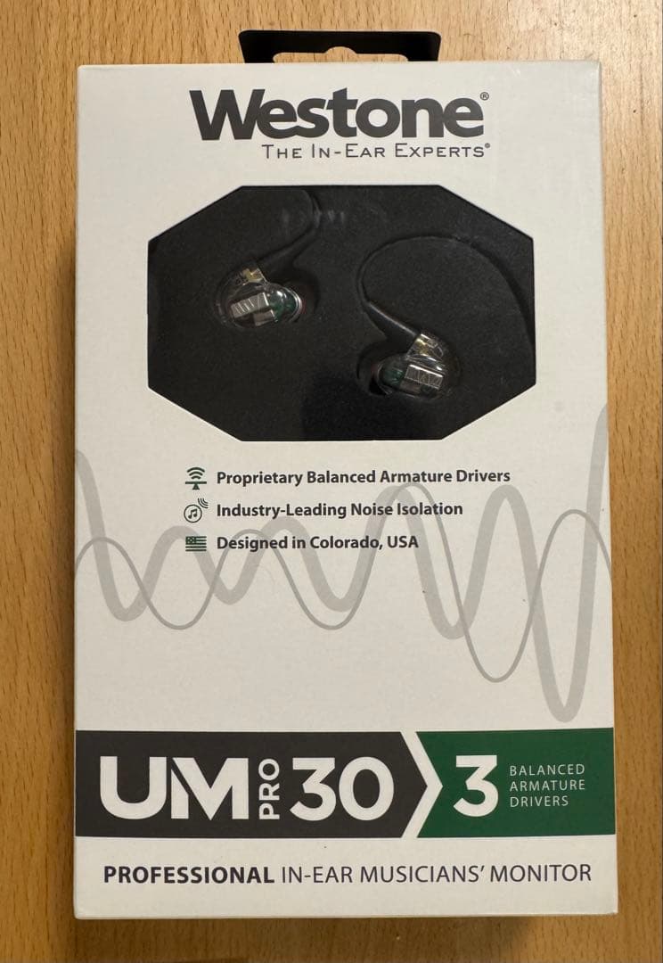 [極美品] Westone UM PRO 30 元箱•説明書等付き