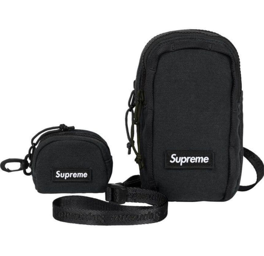 バッグ Supreme Camera Bag + Mini Pouch BLACK