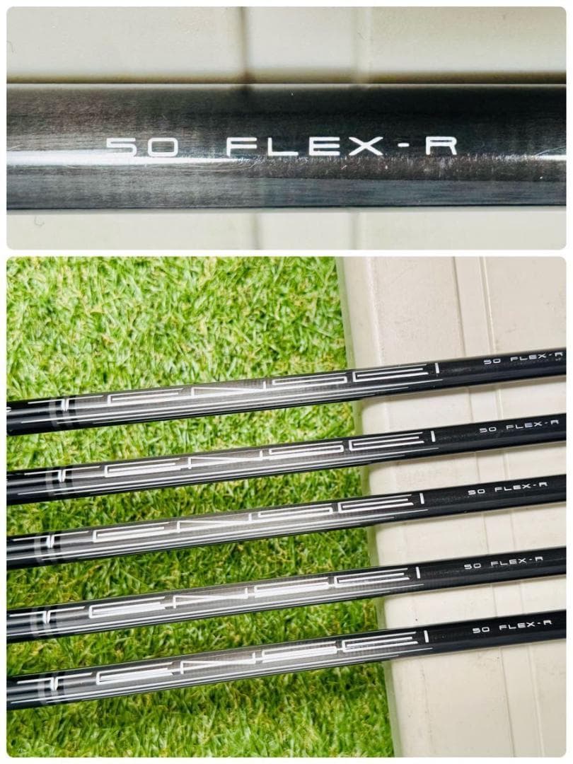 【良品】初心者推奨 キャロウェイ Aiスモーク メンズアイアンセット 5本 R