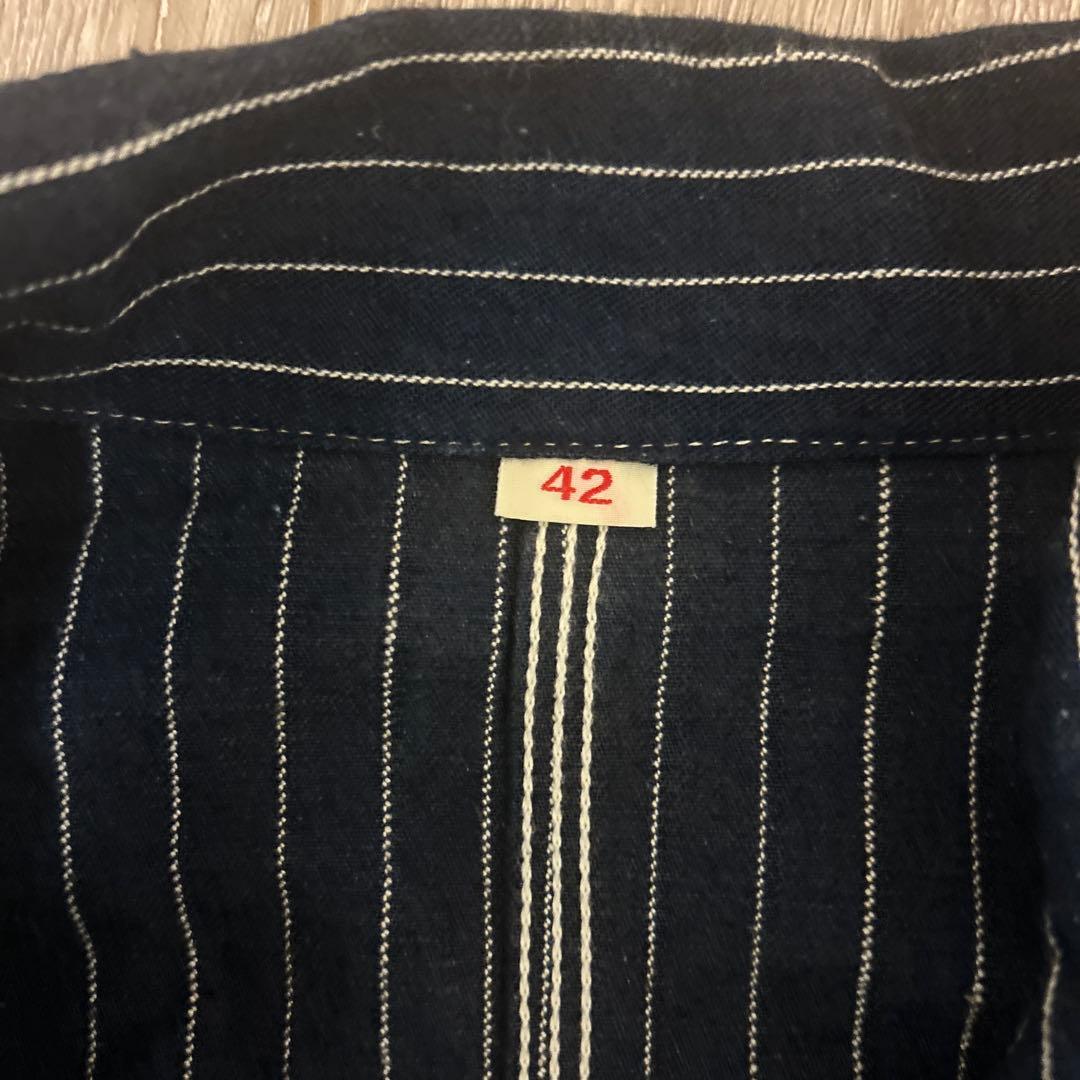 伊*9様 ウエアハウス　ウォバッシュデニムカバーオール　サイズ42