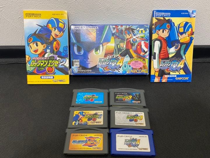 6個セット★ ロックマン エグゼ 2 3 4 ゼロ ゲームボーイ アドバイス