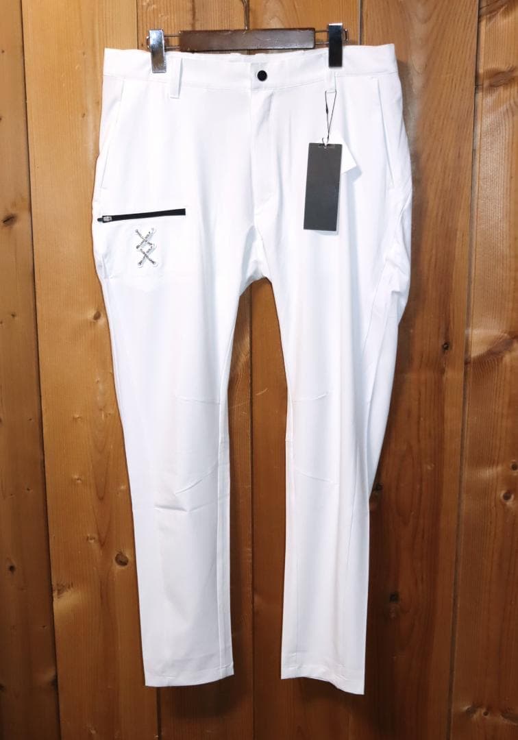 新品 ラッセルノ ゴルフ SKINNY GOLF PANTS (7/2XL) Ⓗ