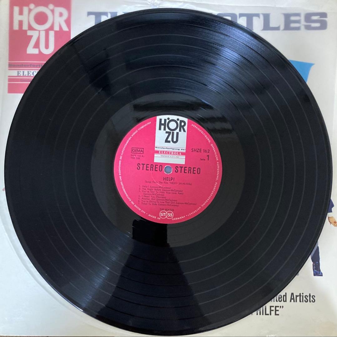 稀少ドイツオリジナル初回ステレオHelpビートルズ Beatlesレコード