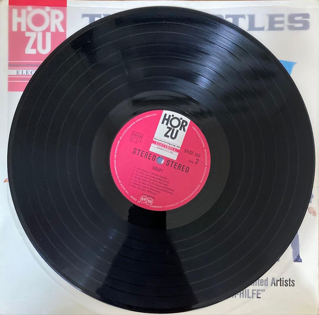 稀少ドイツオリジナル初回ステレオHelpビートルズ Beatlesレコード
