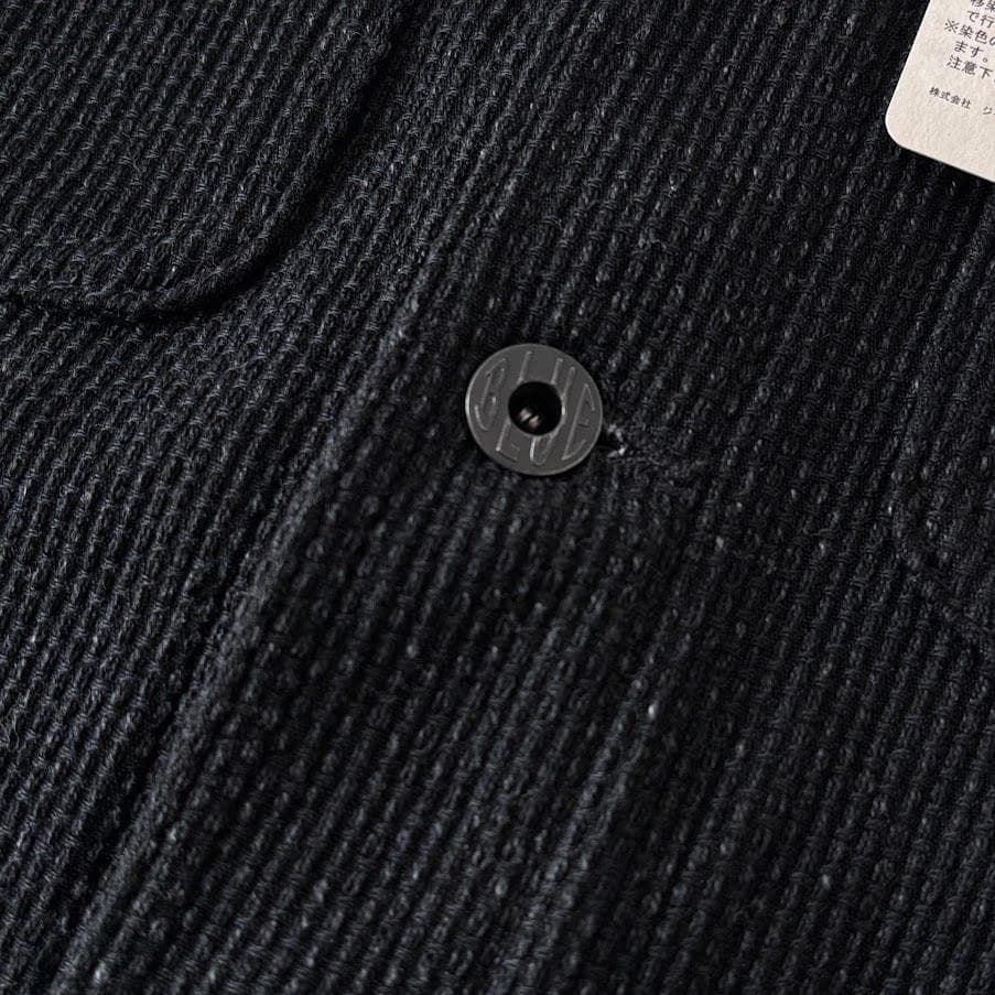 ジャパンブルージーンズ JBOT1324 ブラック刺子 カバーオール　S