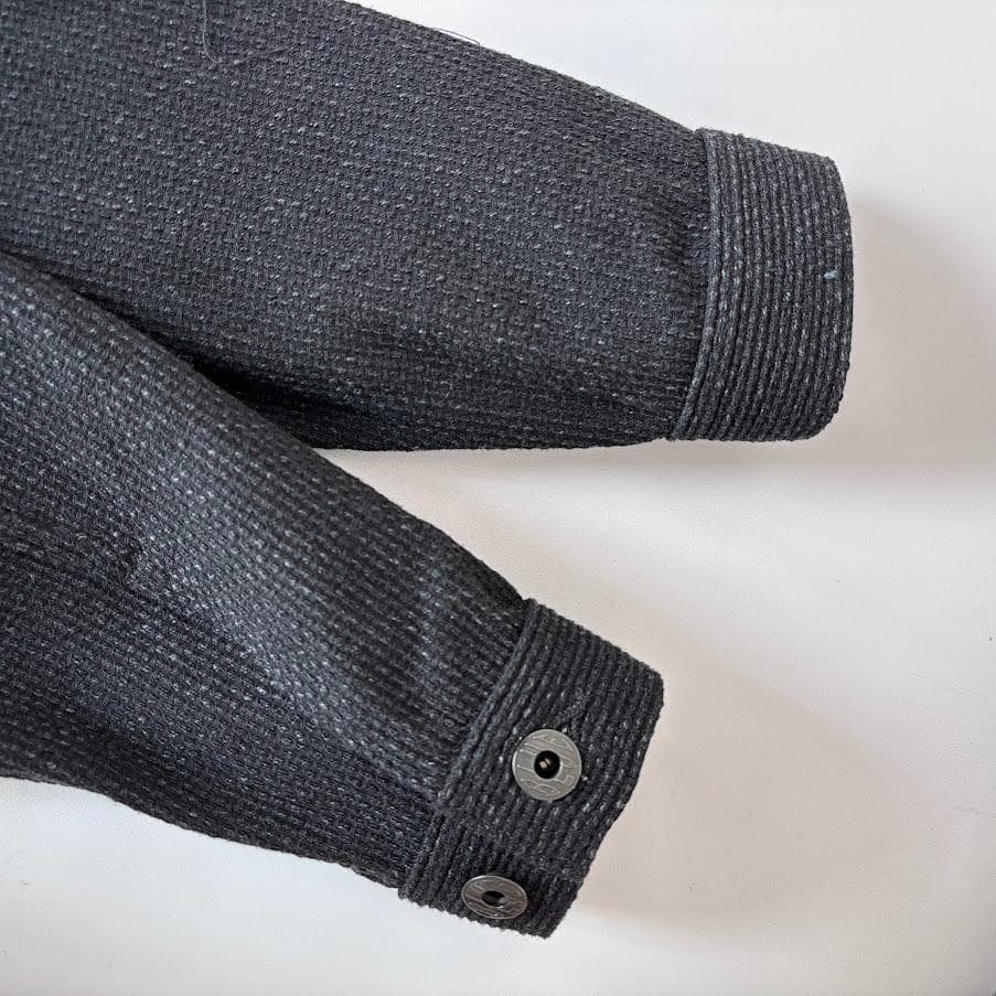 ジャパンブルージーンズ JBOT1324 ブラック刺子 カバーオール　S