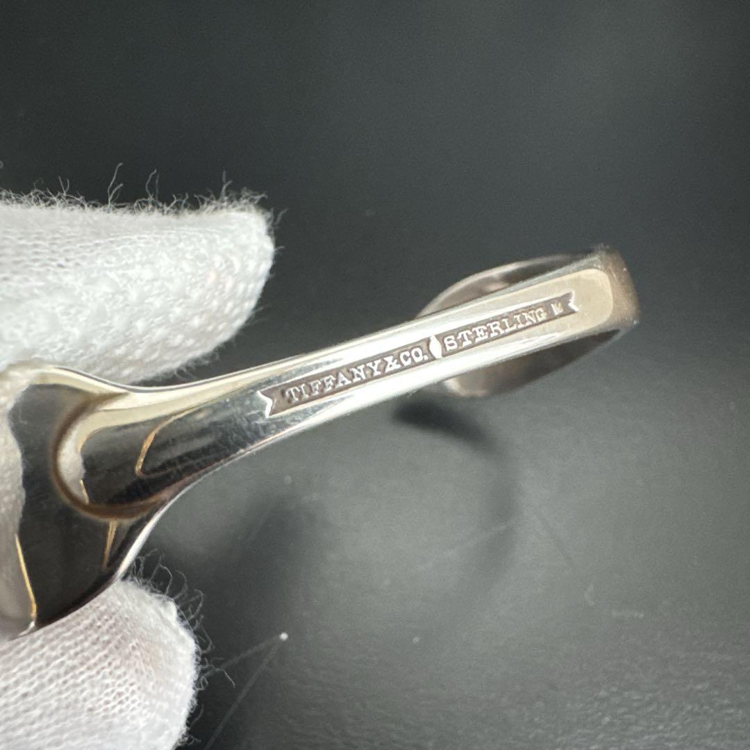 美品　オールド　ティファニー ナイフバングル　ブレスレット　シルバー　y2k