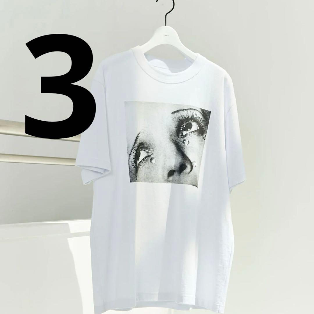 トップス sacai Man Ray Print T-Shirt white 3