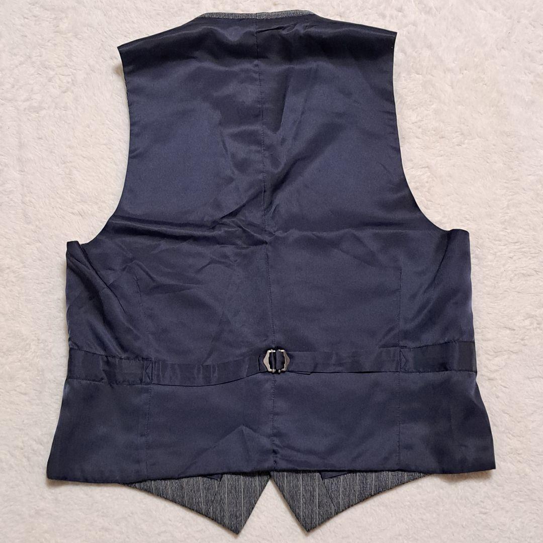 バーバリー セットアップ 3ピース ストライプ グレー ウール 2B 背抜き L