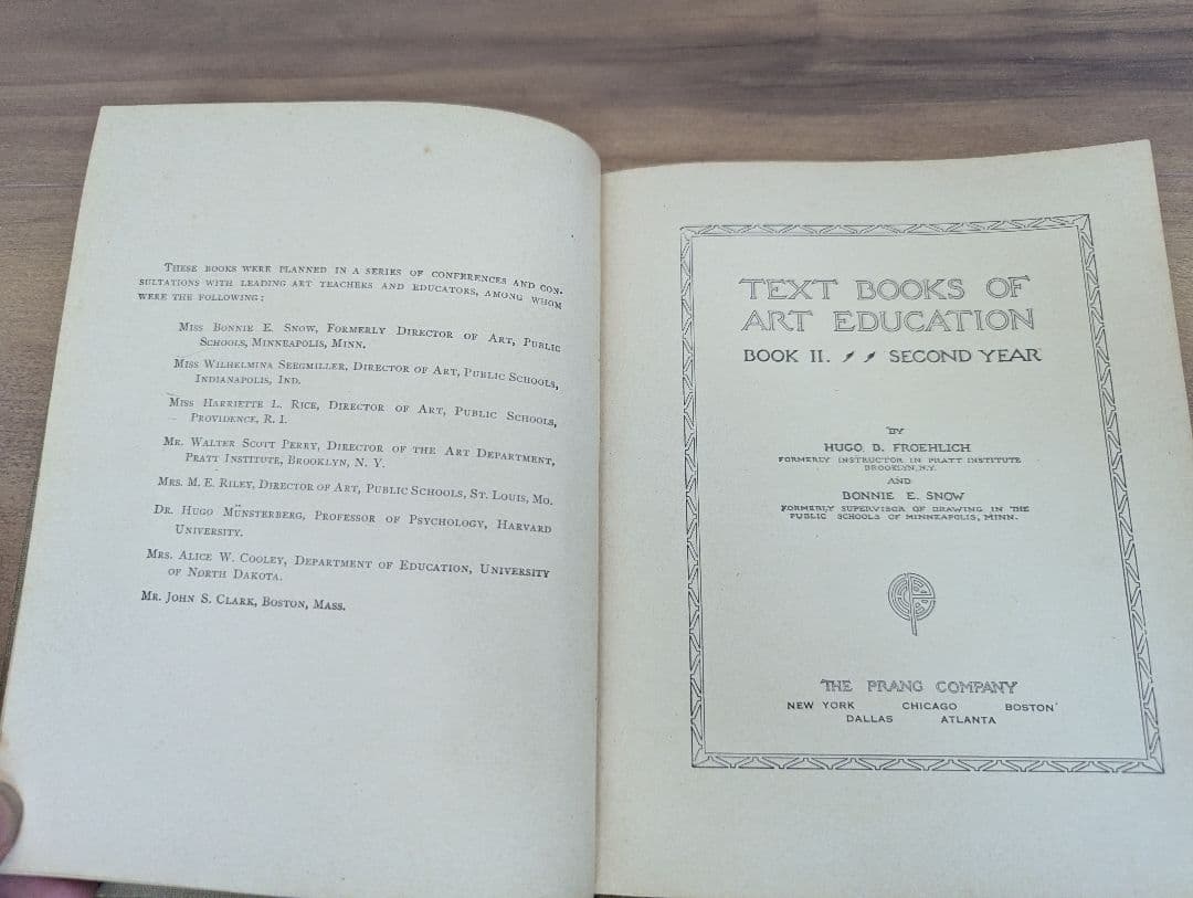 Book2 Text Books of Art Education 美術教育古書