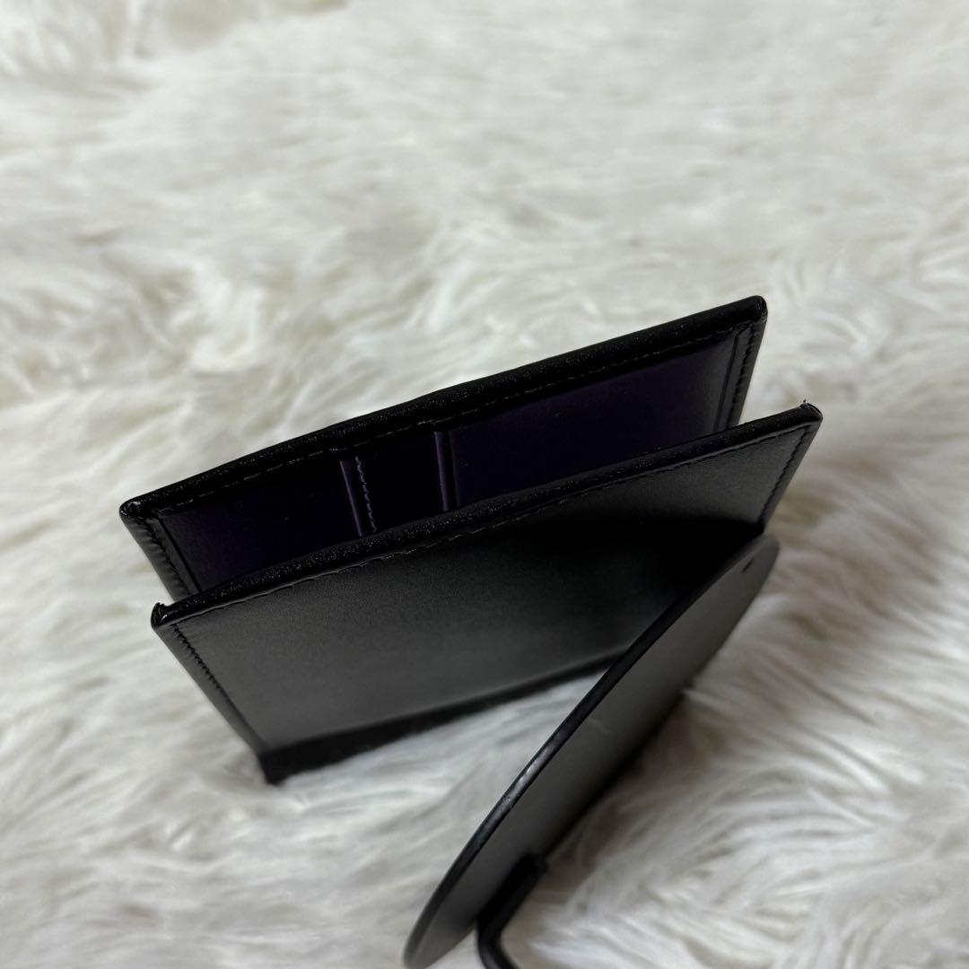 新品未使用⭐️　エッティンガー　マネークリップ　二つ折り財布　パープルコレクション
