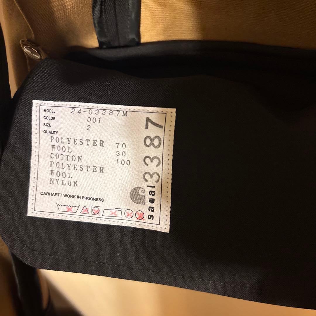 sacai Carhartt WIP Jacket ジャケット　コート