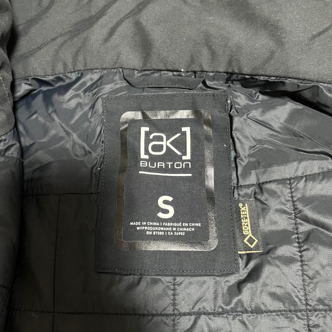 最高峰 BURTON AK バートン swash ジャケット ブラック S